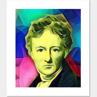 Charles Lamb Colourful Portrait | Charles Lamb Artwork 7 Posters and Art